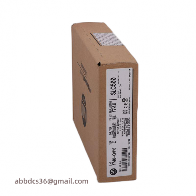 Allen Bradley 1746-OV16 16-Channel DC Output Module - Advanced Control in Industrial Automation