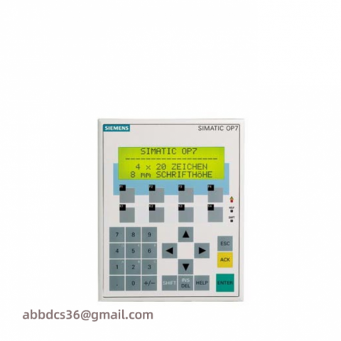 SIEMENS Operator Panel, 6AV3607-1JC20-0AX1, High-Performance Control Interface