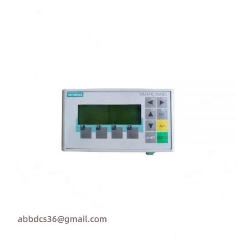 SIEMENS 6AV6641-0AA11-0AX0: Simatic Operator Panel for Industrial Automation