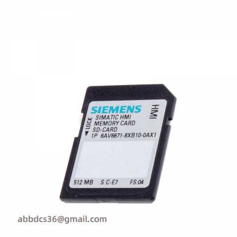 SIEMENS 6AV6671-8XB10-0AX1: SIMATIC SD Memory Card for Industrial Automation