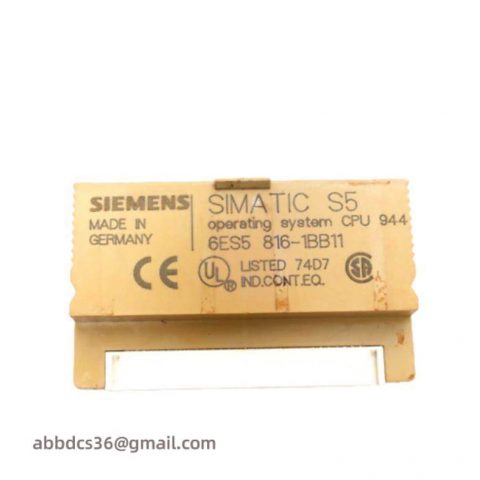 SIEMENS 6ES5816-1BB11: Industrial Control System Operating Module