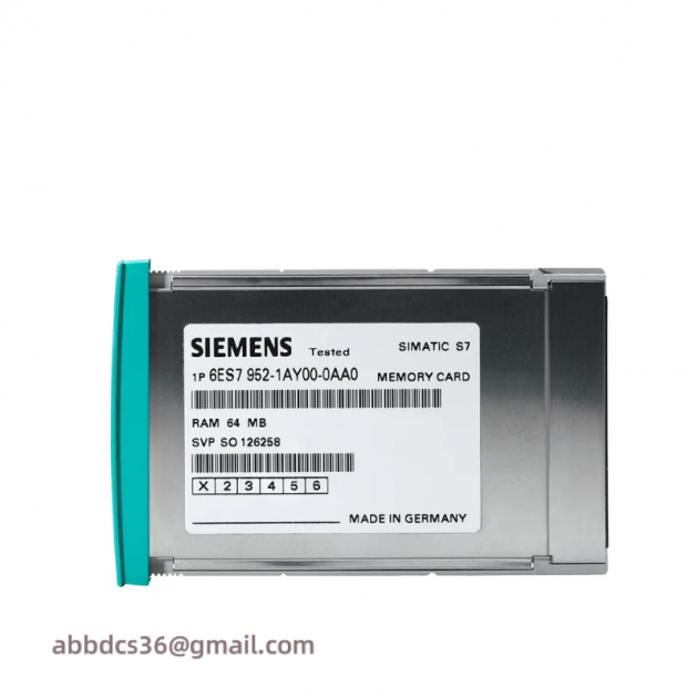 SIMENS S7, 6ES7952-0KF00-0AA0 Memory Card - Industrial Control Module