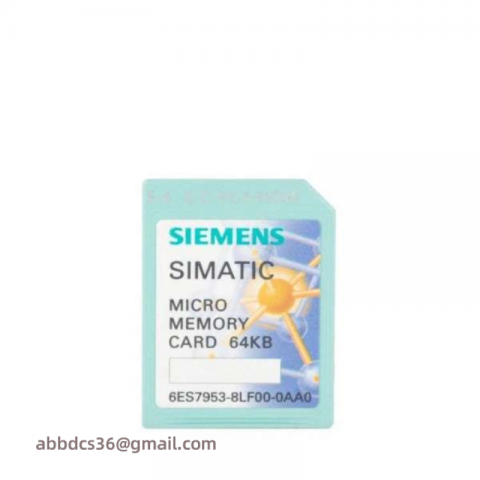 SIEMENS 6ES7953-8LF00-0AA0 Micro Memory Card, for S7-300/C7/ET 200, 3.3V NAND Flash, 64KB