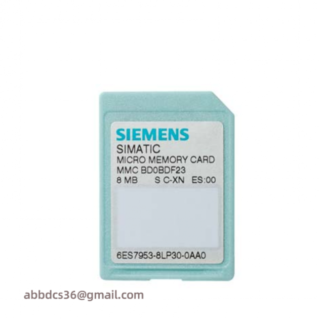 SIEMENS 6ES7953-8LL31-0AA0: Micro Memory Card for S7 PLC Systems