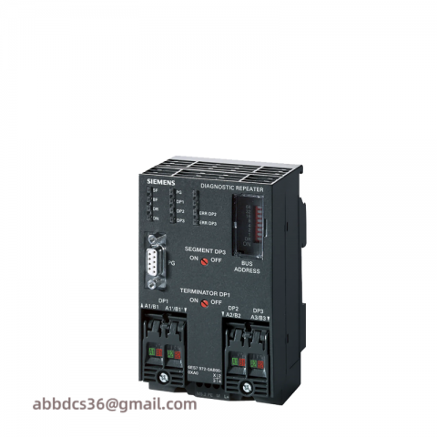 SIEMENS 6ES7972-0AB01-0XA0 Diagnostic Repeater - Industrial Control Module, 200 Characters