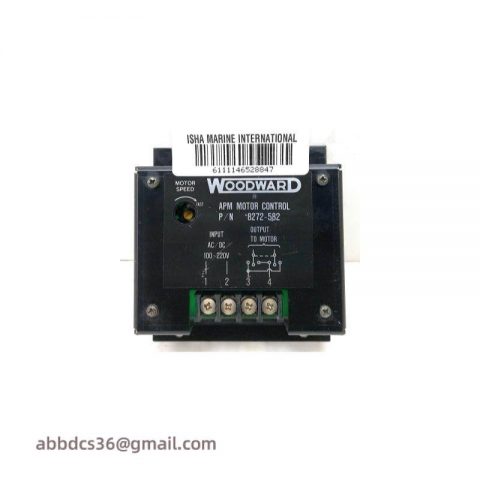 WOODWARD 8272-582 Speed Plate APM Motor Control - Precision Drive Solution