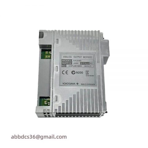 Yokogawa AAI543-H53 S1 Analog Input Module