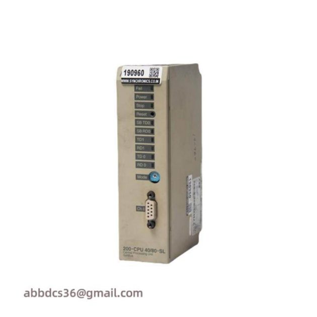 ABB 200-CPU 30/40-SL Module - Industrial Control Excellence