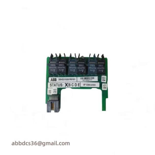 ABB 3BHE019361R0101 UFD203A101 Industrial Control Board