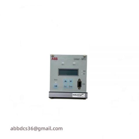 ABB EC-BOM-G009HLA012: Uvisor MFD Control Unit, Advanced Industrial Automation Solution