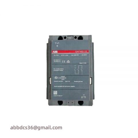 ABB GAF 460-10-11 DC Contactors: Precision and Reliability for Industrial Automation