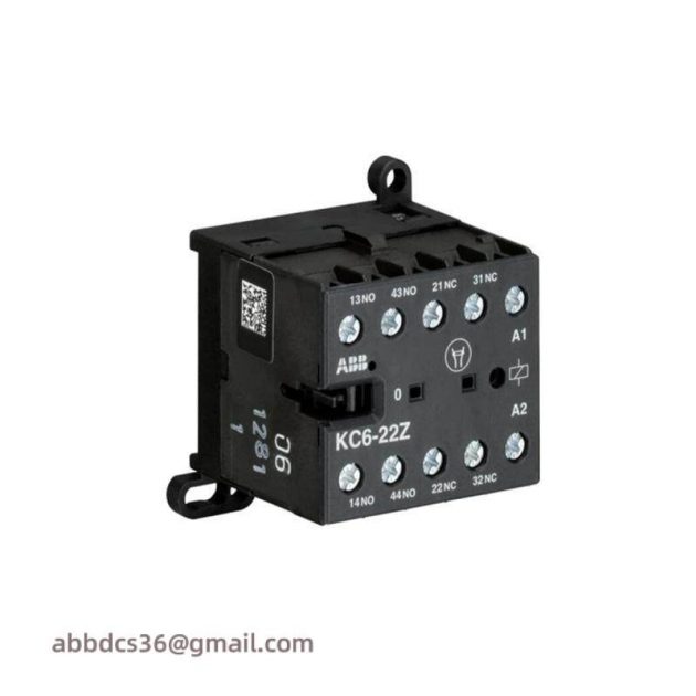 ABB KC6-22Z Mini Contactor Relay for 24VDC, Industrial Automation Solutions