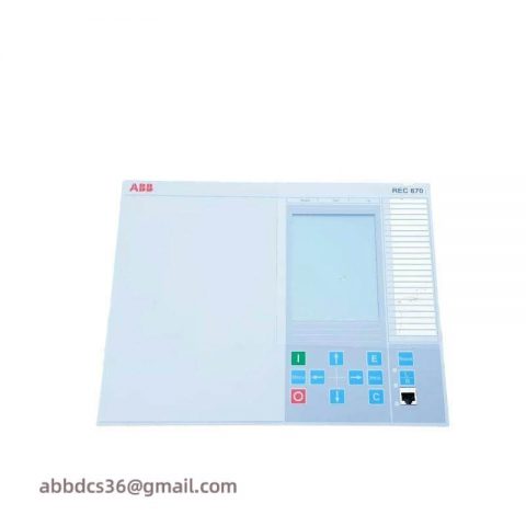 ABB REC670 1MRK000008-NB: Advanced Bay Control Display, Designed for Industrial Automation