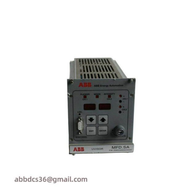 ABB UVISOR MFD.SA ZSIE53000400000 Flame Controller