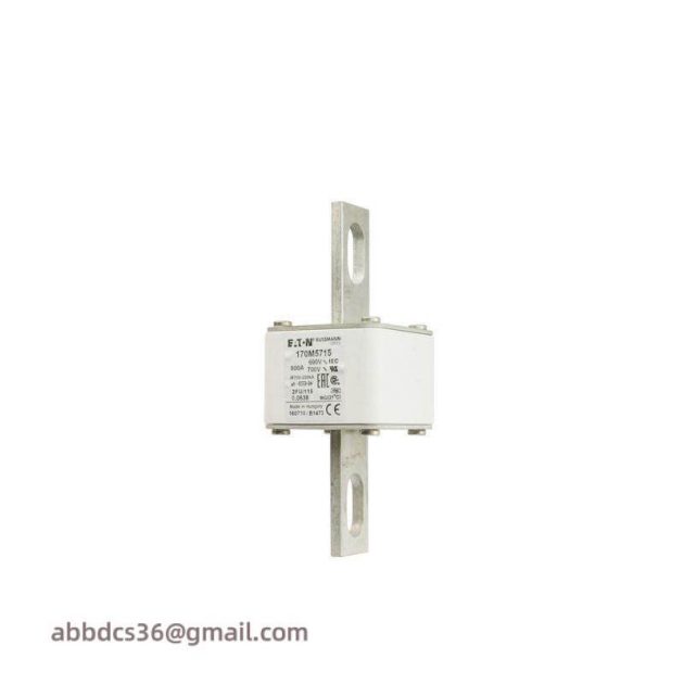 Bussmann 170M5715 Fuse - Square Bolt Mount, designed for industrial control systems