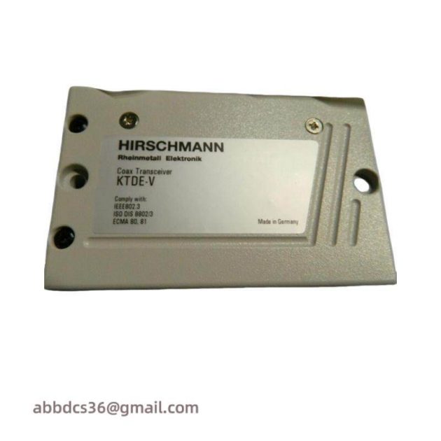 Hirschmann KTDE-V 943258-001 Coax Transceiver Module, Industrial Communication Solution