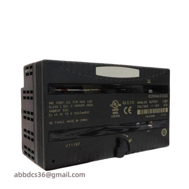 GE Fanuc IC200ALG322 - High-Performance VersaMax Analog I/O Module