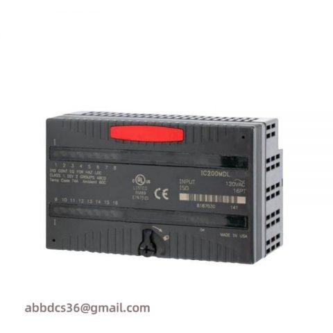 GE IC200MDL744 5 Volt Backplane Current Module