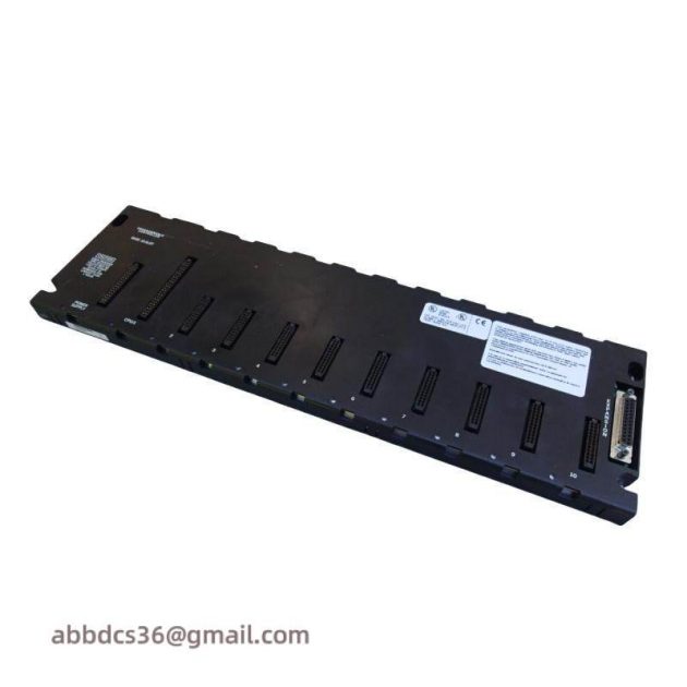 GE IC693CHS391: Ten-Slot Expansion Plate for Enhanced Control Solutions