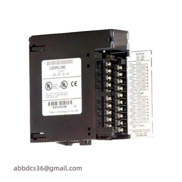 GE IC693MDL340: AC Output Module, Precision Control for Industrial Applications