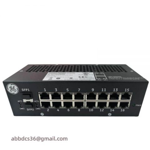 GE IS420ESWBH1A: Industrial Ethernet Switch for Reliable Process Control