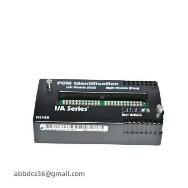 FOXBORO Identification Module P0914ZM - High Precision, Robust Industrial Control Solution