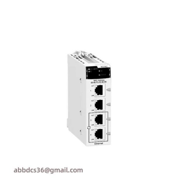 Schneider Electric BMXNOC0401: Industrial Ethernet Communication Module, Designed for Robust Environments