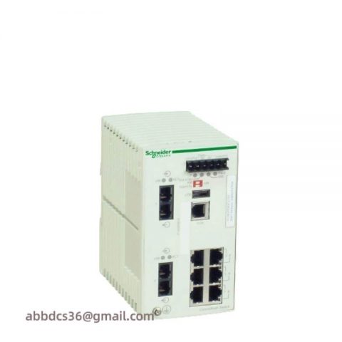 Schneider Electric TCSESM083F2CU0 Switch: 8-Port Industrial Ethernet Solution