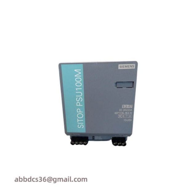 Siemens 6EP1336-3BA10 Stabilized Power Supply, Industrial Control Module