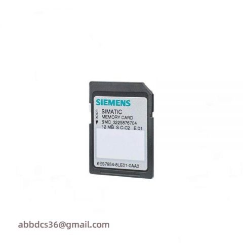 SIEMENS 6ES7954-8LC03-0AA0: Advanced SIMATIC S7 Memory Card for Industrial Automation