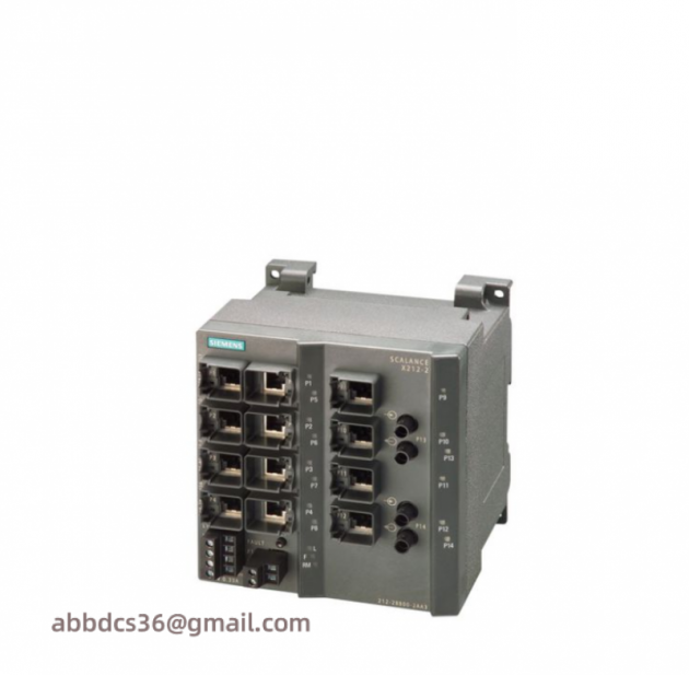 SIEMENS SCALANCE X212-2 Managed IE Switch 6GK5212-2BB00-2AA3, Industry-grade Automation Solution