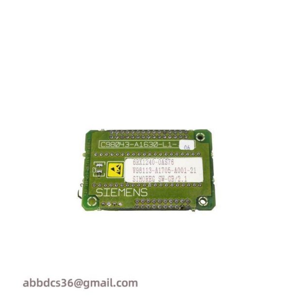 Siemens 6RX1240-0AS76 Industrial Control Module