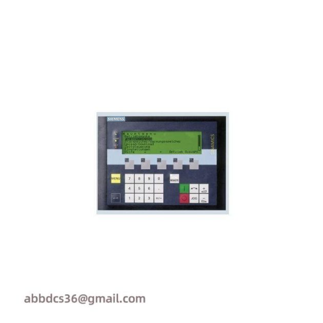 SIEMENS 6SL3055-0AA00-4CA5: SINAMICS Operator Panel, Advanced Control Solutions for Industry