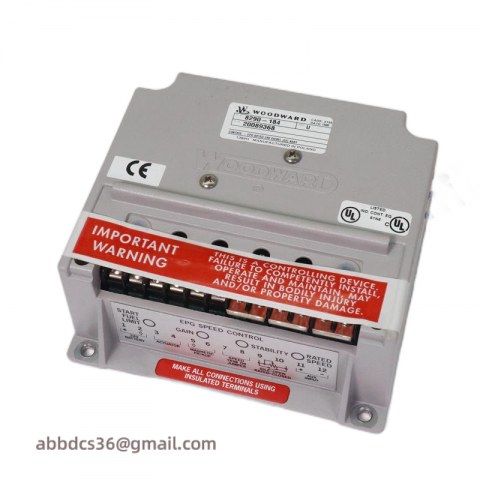 WOODWARD EPG Speed Controller 8290-184, High-Frequency Prime Mover Control