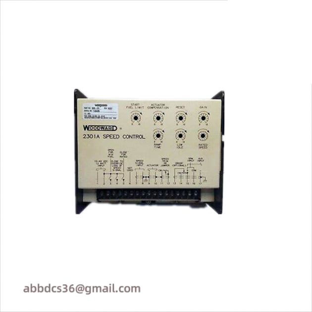 Woodward CONTROL-2301LV Speed Control for Industrial Automation