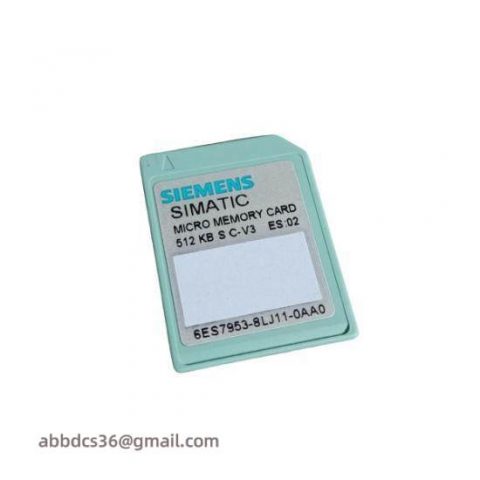 Siemens 6ES7 953-8LJ11-0AA0 Micro Memory Card for Industrial Control