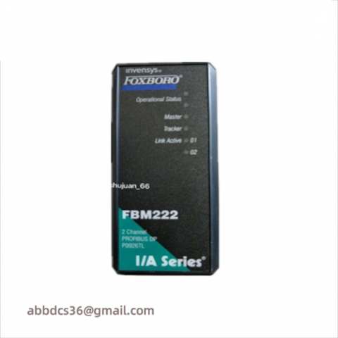 FOXBORO FaBM222 P0926TL Profibus DP Module - Precision Control for Industrial Automation