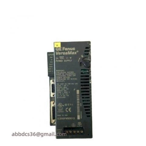 GE Fanuc IC200PWR001D - Versamax PLC, Industrial Control Module