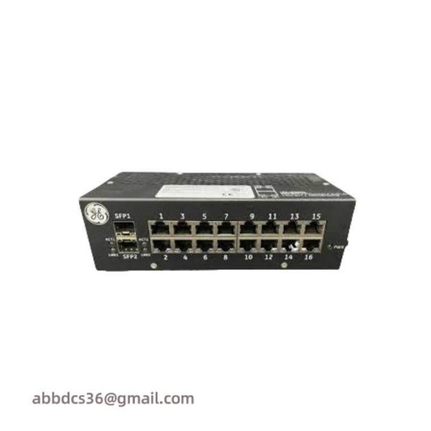 GE IS420ESWBH3A - Unmanaged Industrial Ethernet Switch for Reliable Connectivity