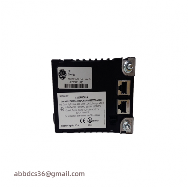 General Electric IS220PAICH1A Analog I/O Pack for Hazardous Locations