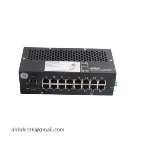 GE IS420ESWBH1A Ethernet Switch with Fiber, for Industrial Automation