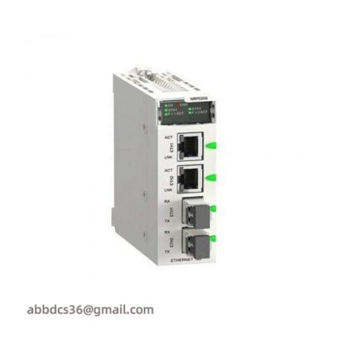 Schneider Electric BMXNRP0200 Fiber Optic Converter Module - Extended PLC Communication