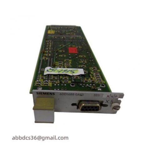 SIEMENS 6DD1688-0AE0 SIMATIC Communication Submodule, Designed for Seamless Integration in Advanced Automation Systems