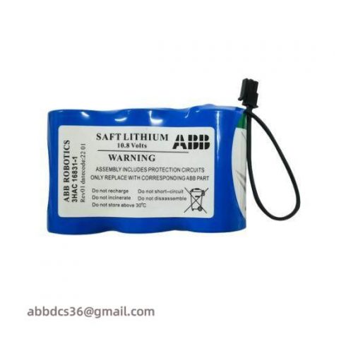 ABB 3HAC16831-1 10.8V & 3HAC13150-1 Battery Pack - Powering Efficiency