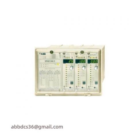 ABB SPAD346C3 Differential Relay - Precise Current Protection for Industrial Applications