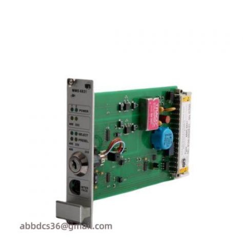 EPRO EMERSON MMS 6831 Interface Card, Precision Control Solution