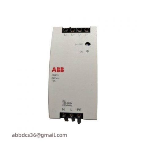 ABB SD833 3BSC610066R1 Power Supply