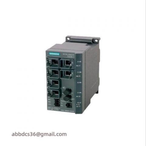 SIEMENS 6GK5206-1BB10-2AA3: Industrial Ethernet Switch for Reliable Data Communication