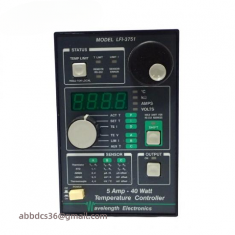 WAVELENGTH ELECTRONICS LFI-3751 Industrial Temperature Controller