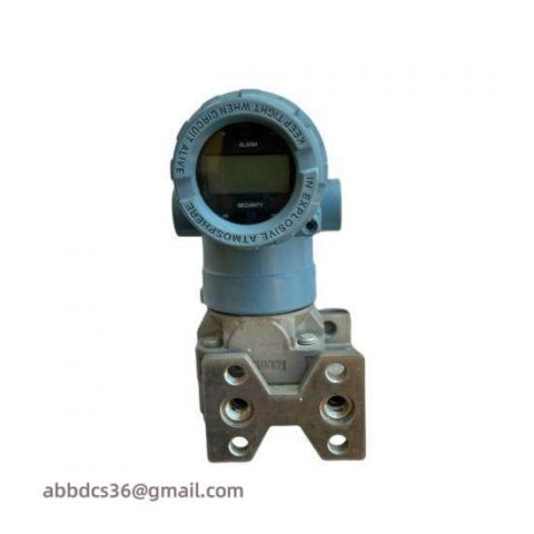 ROSEMOUNT 2051CG Differential Pressure Flow Transmitter, designed for precise flow measurement in industrial control systems